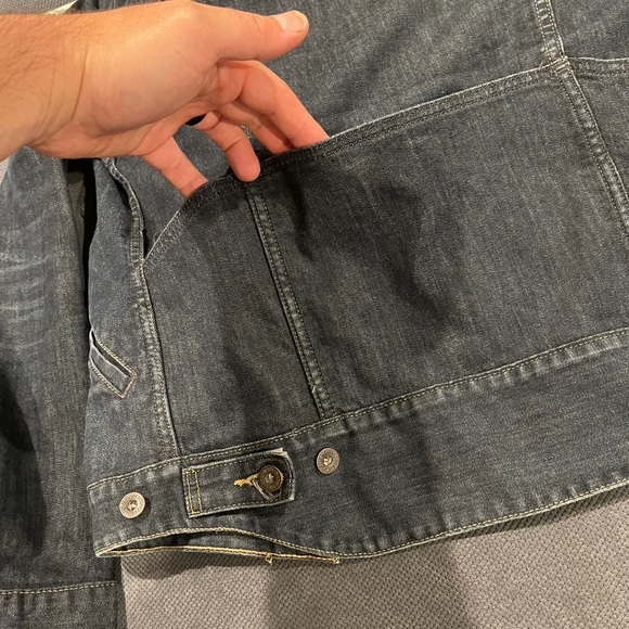 Discontinued Levi’s pro style denim trucker jacket for cycling - Picture 5 of 11
